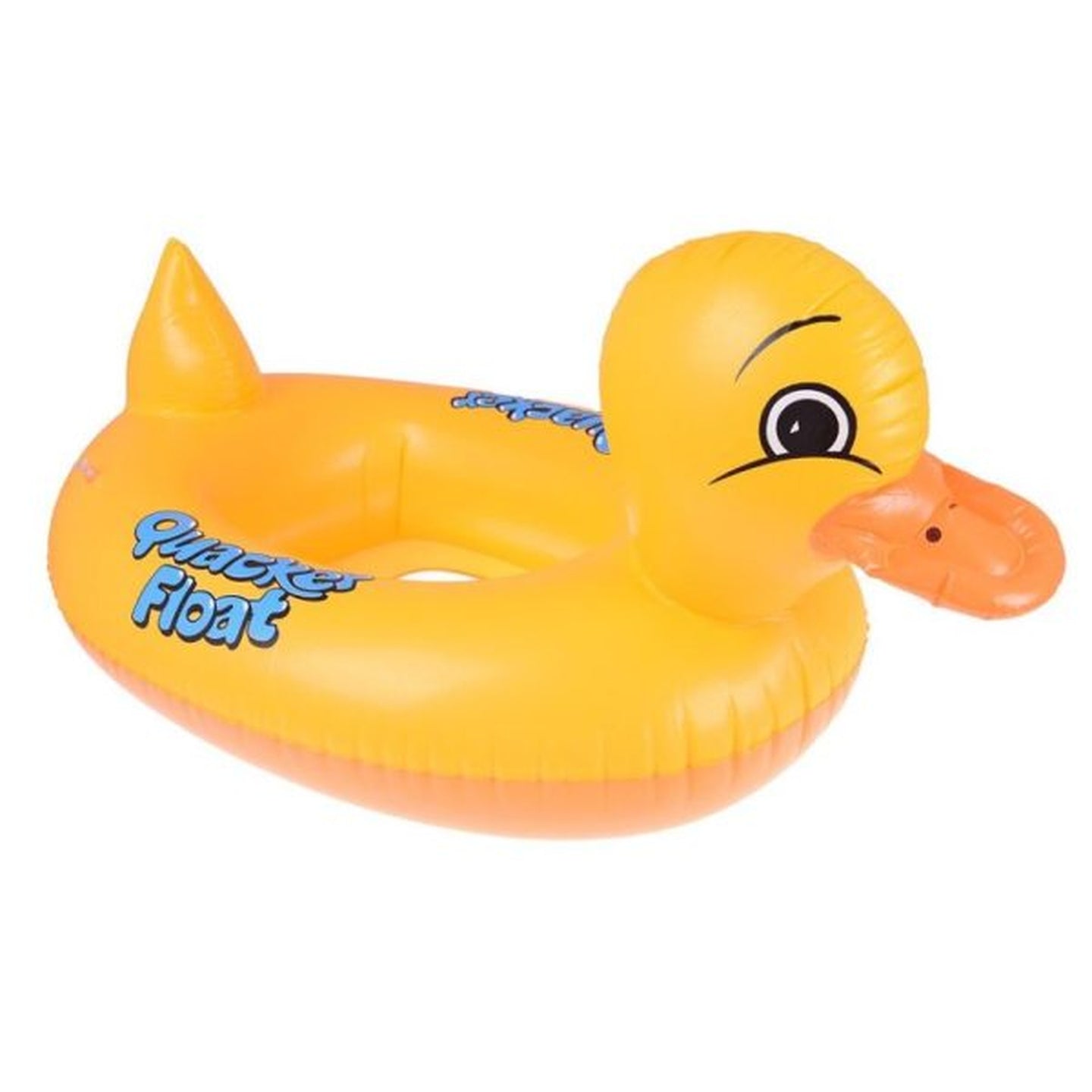 Duck Baby Float Tube - Inflatable Yellow Duck Pool Seat for Toddlers - Kids Swim Ring, Children Floating Boat